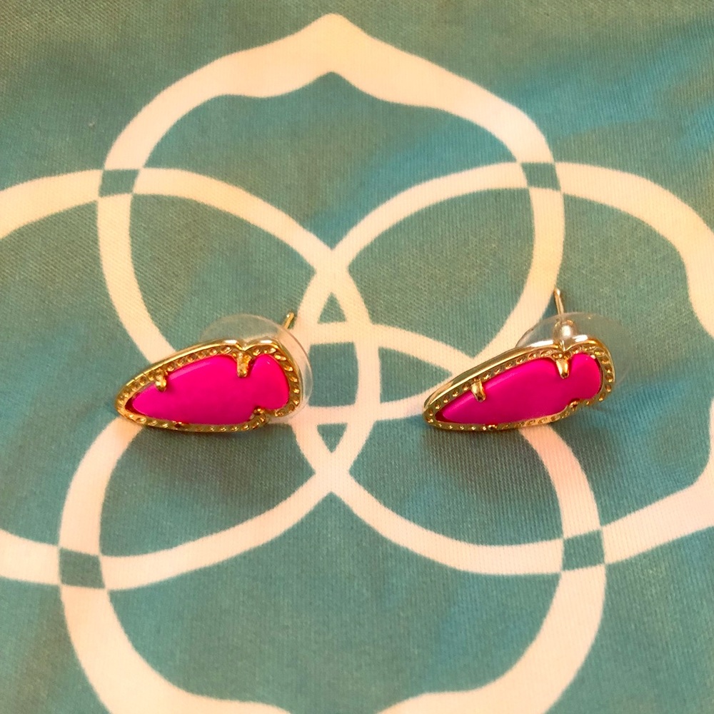 Kendra Scott Pink Studs
